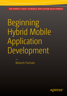 Panhale - Beginning Hybrid Mobile Application Development