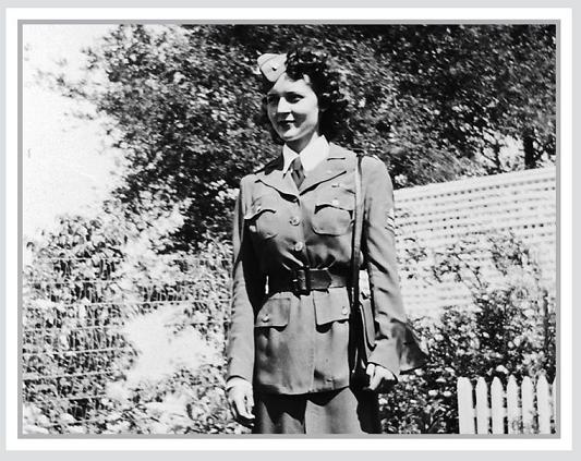 I joined the American Womens Voluntary Services when World War II broke out - photo 4