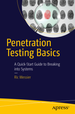 Ric Messier - Penetration Testing Basics