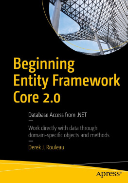 Rouleau Beginning Entity Framework Core 2.0: database access from .NET