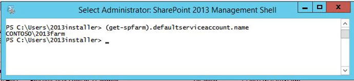 Figure 1-2 defaultServiceAccount is the farm account You might be dealing - photo 2