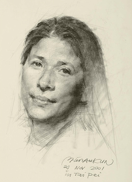 XIANG MEI XIANG Pencil on paper 2334 1912 60cm 50cm 2014 INTRODUCTION I - photo 5