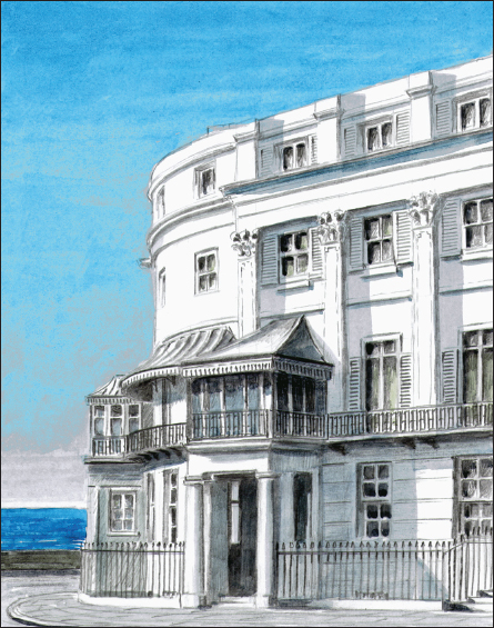 FIG 11 White stuccoed terraces from Brighton the most notable of Regency - photo 5