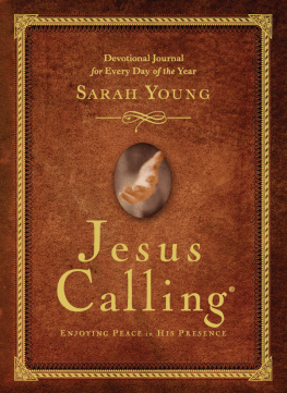 Young - Jesus calling: a 365-day journaling devotional