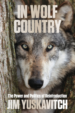 Yuskavitch - In wolf country: the power and politics of reintroduction