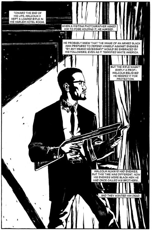 Malcolm X a Graphic Biography - photo 2