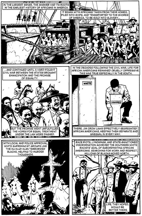 Malcolm X a Graphic Biography - photo 4