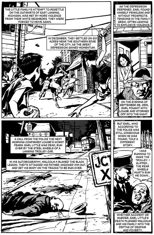 Malcolm X a Graphic Biography - photo 9