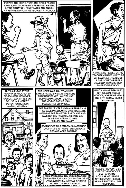 Malcolm X a Graphic Biography - photo 11