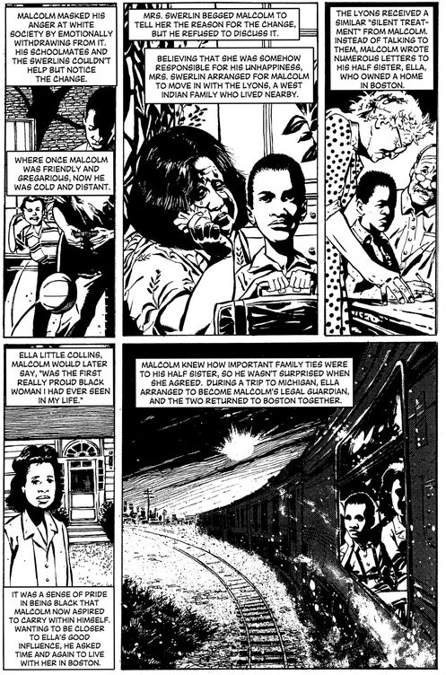 Malcolm X a Graphic Biography - photo 13