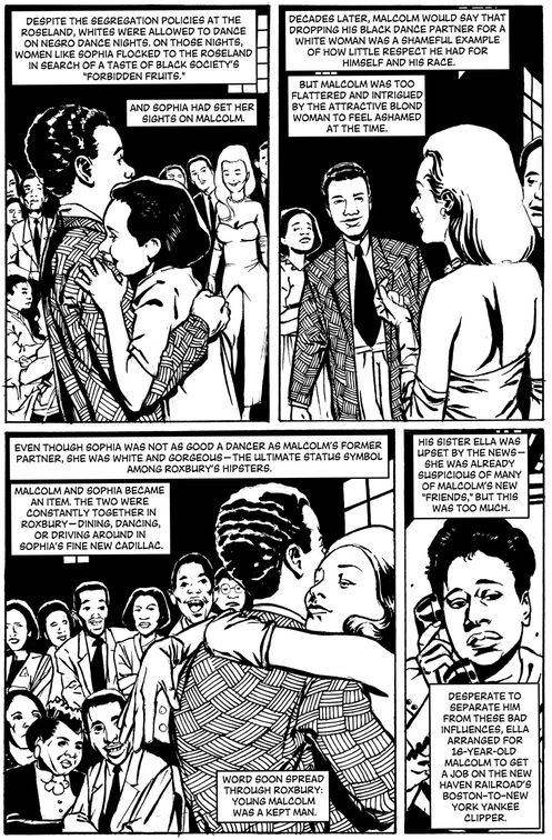 Malcolm X a Graphic Biography - photo 18