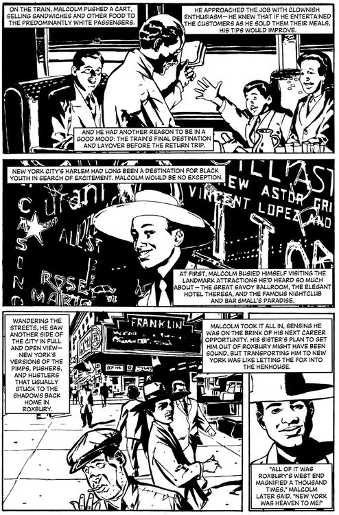 Malcolm X a Graphic Biography - photo 19