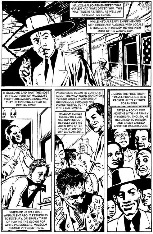 Malcolm X a Graphic Biography - photo 20