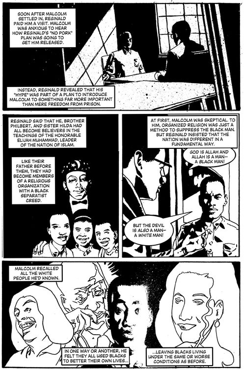 Malcolm X a Graphic Biography - photo 43