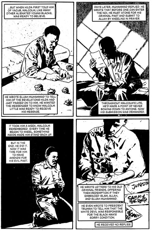 Malcolm X a Graphic Biography - photo 47