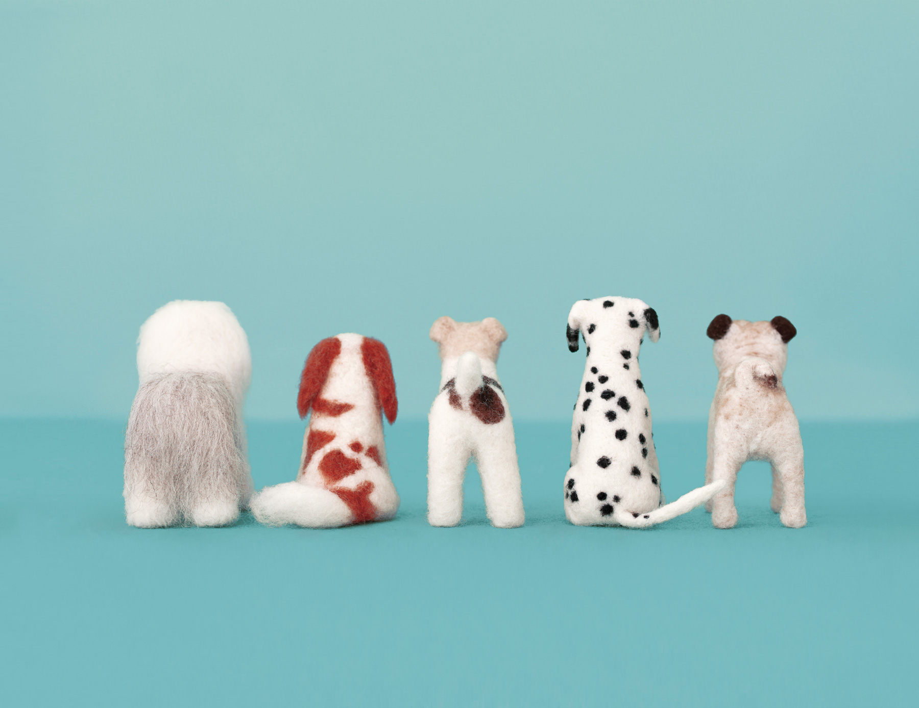 Little felted dogs easy projects for making adorable pups - photo 2