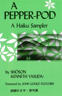 Yasuda - A pepper-pod: a haiku sampler