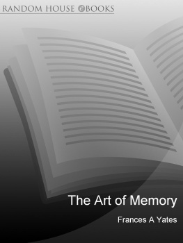 Yates - The Art of Memory