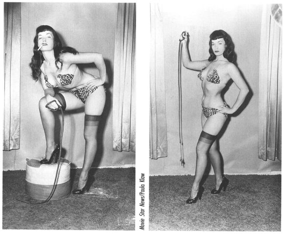 She was the queen of fifties pinups the princess of whips and chains She - photo 3