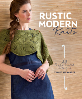 Yumiko Alexander - Rustic Modern Knits