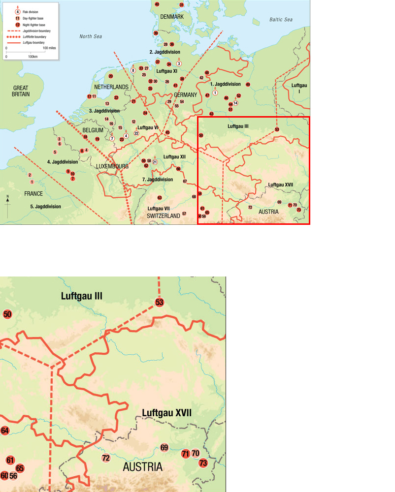 MAP AIRBASE UNIT MAP AIRBASE UNIT Luftflotte 3 36 Schleswig II - photo 6