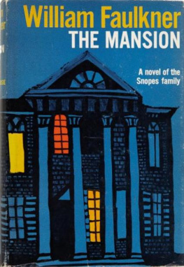 William Faulkner The Mansion