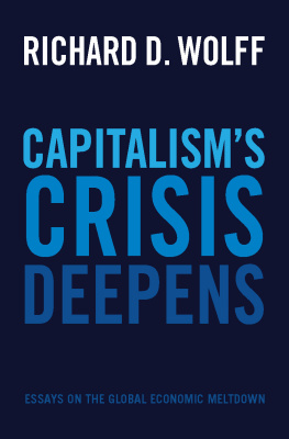 Wolff - Capitalisms crisis deepens: essays on the global economic meltdown 2010-2014