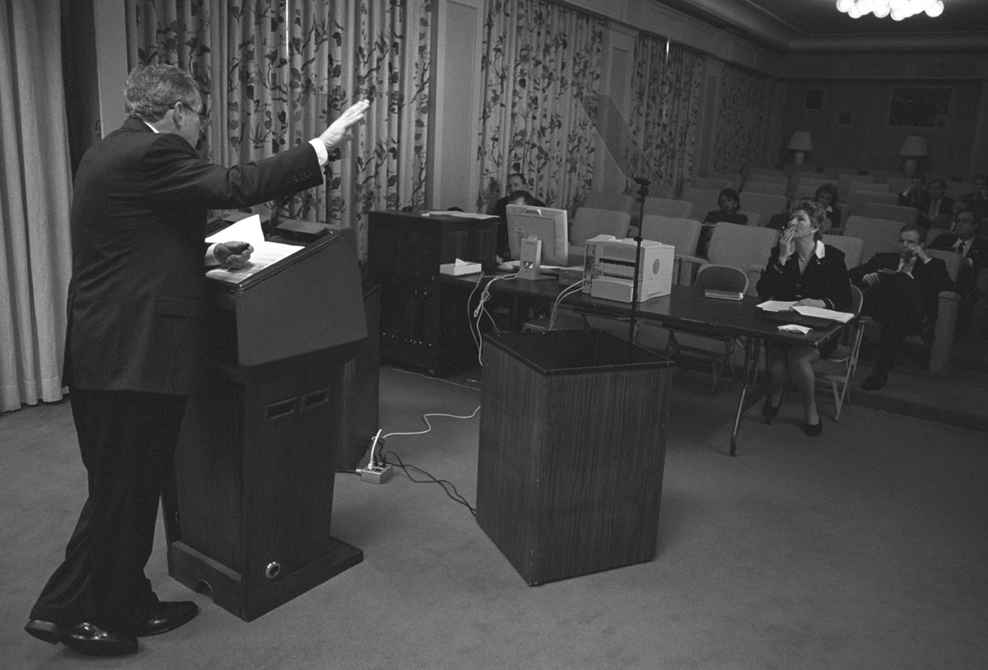 5 Bush rehearsing his January 2002 State of the Union speech that declared - photo 5