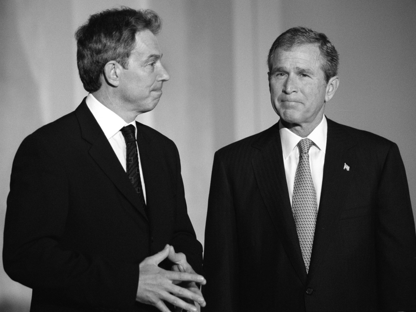 15 British Prime Minister Tony Blair pledged in September 2002 to support - photo 15