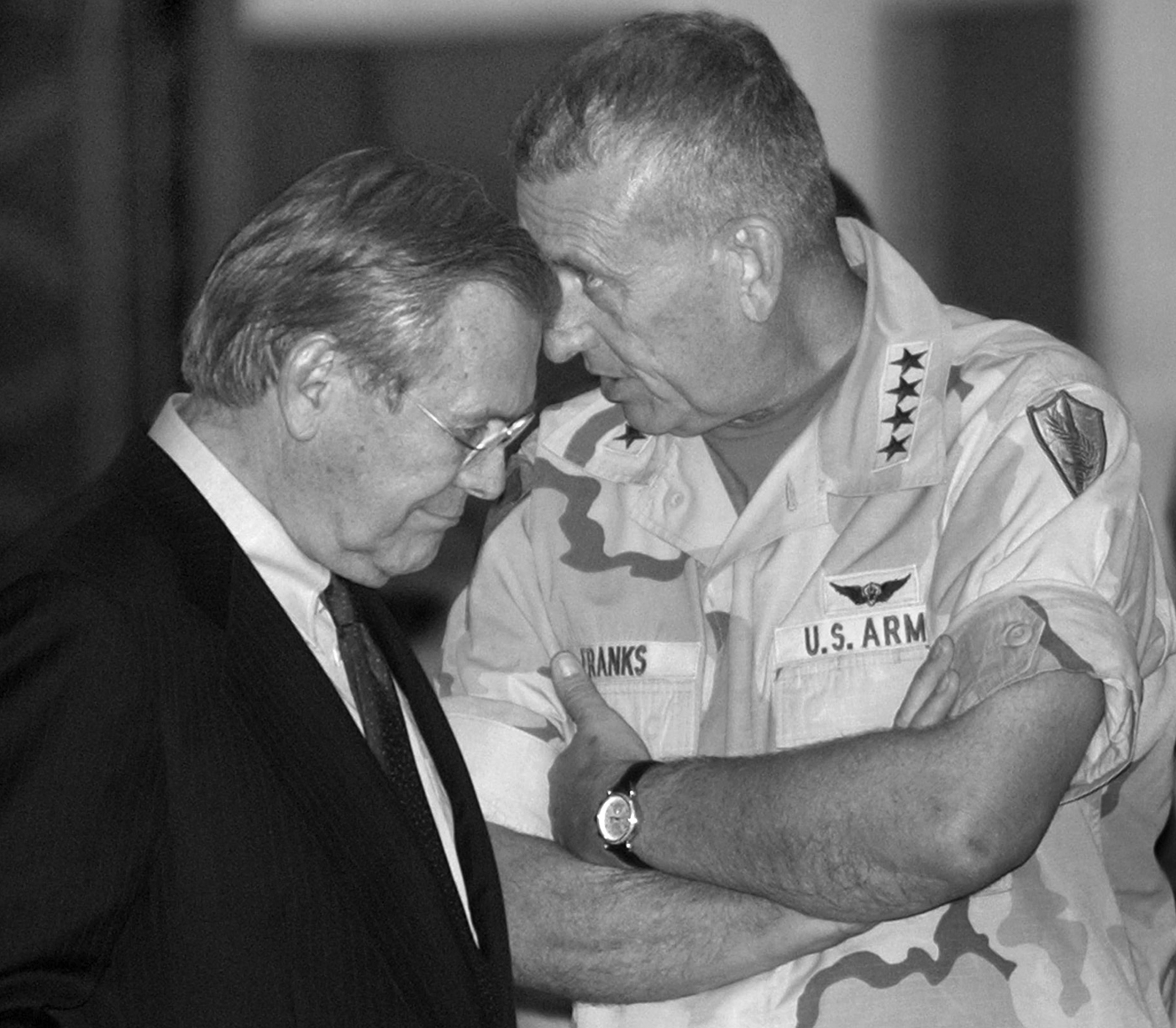 19 Rumsfeld was challenged by Franks during the Afghanistan warIm either the - photo 19