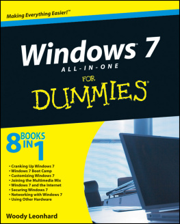 Woody Leonhard - Windows 7 All-in-One For Dummies