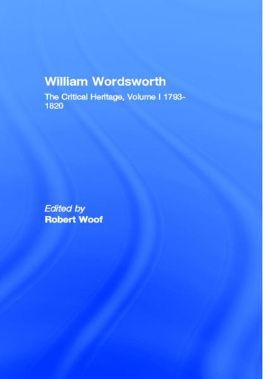 Woof Robert William Wordsworth