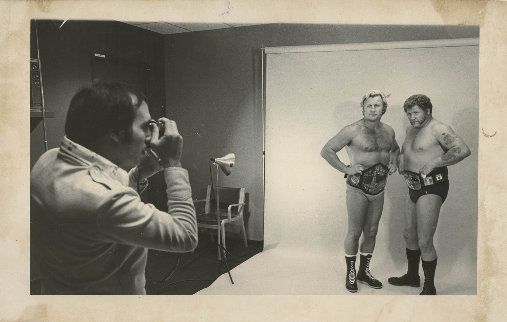 A once-in-a-lifetime photo session with AWA World champion Nick Bockwinkel - photo 4