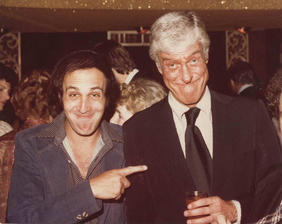 Dick Van Dyke and me with our best Stan Laurel faces The finger book gets a - photo 8