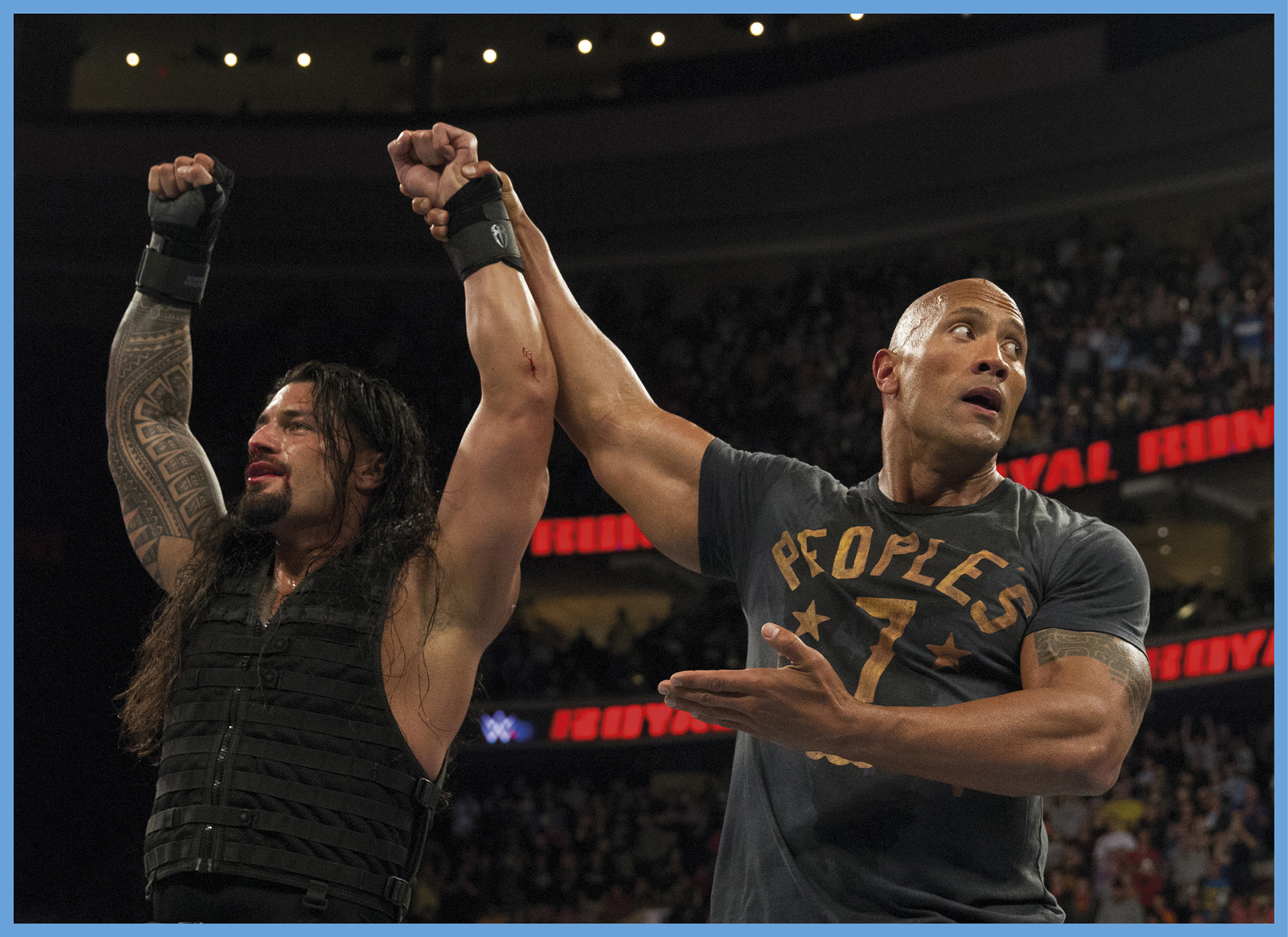 Sports entertainment is a way of life for The Rocks extended family as well - photo 6