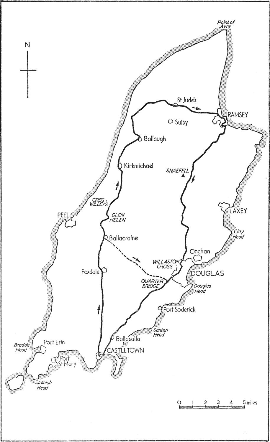 The 52-mile course used in eliminating trials for the Gordon Bennett Cup held - photo 3