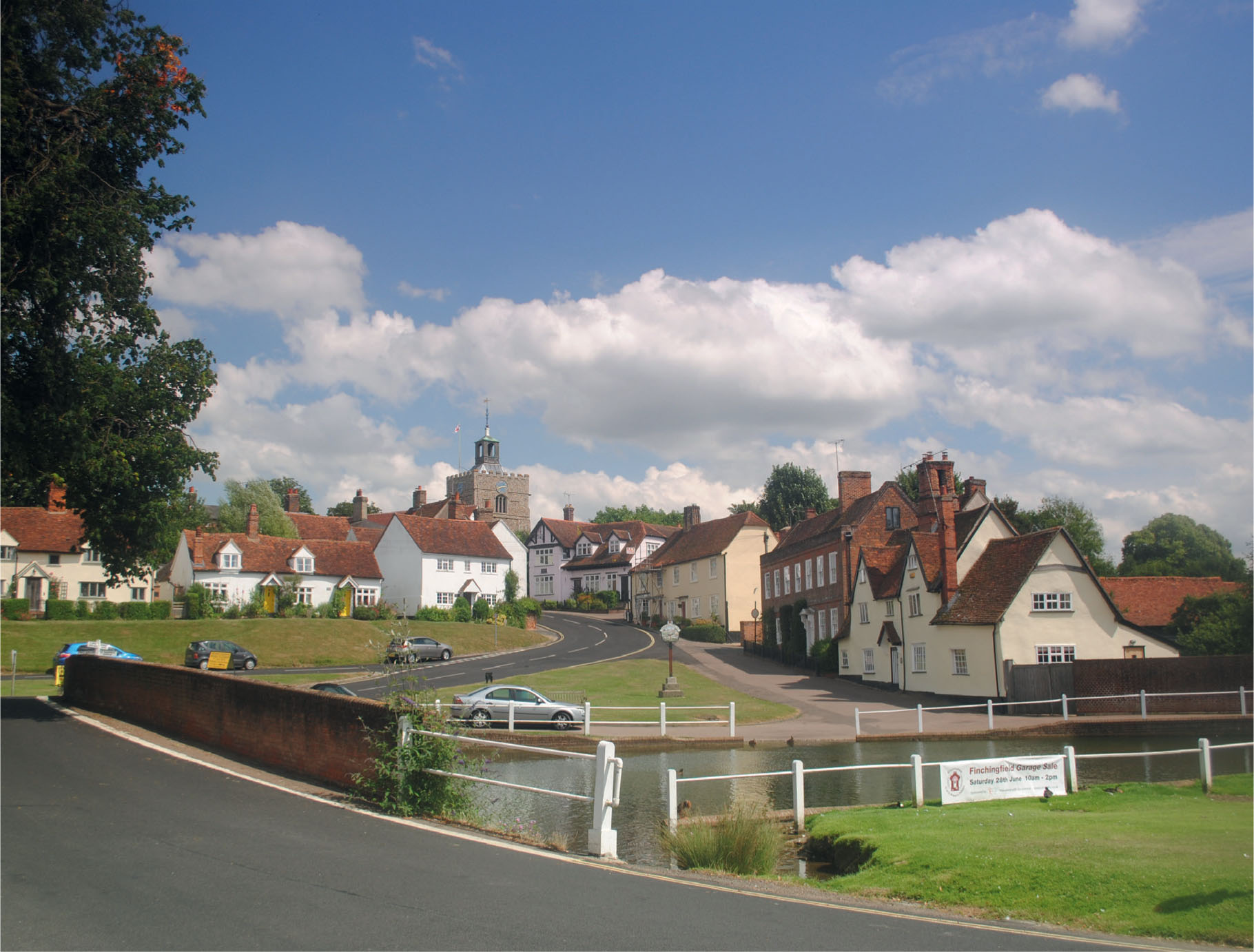 The village green and duck pond at Finchingfield is possibly the best-known - photo 6