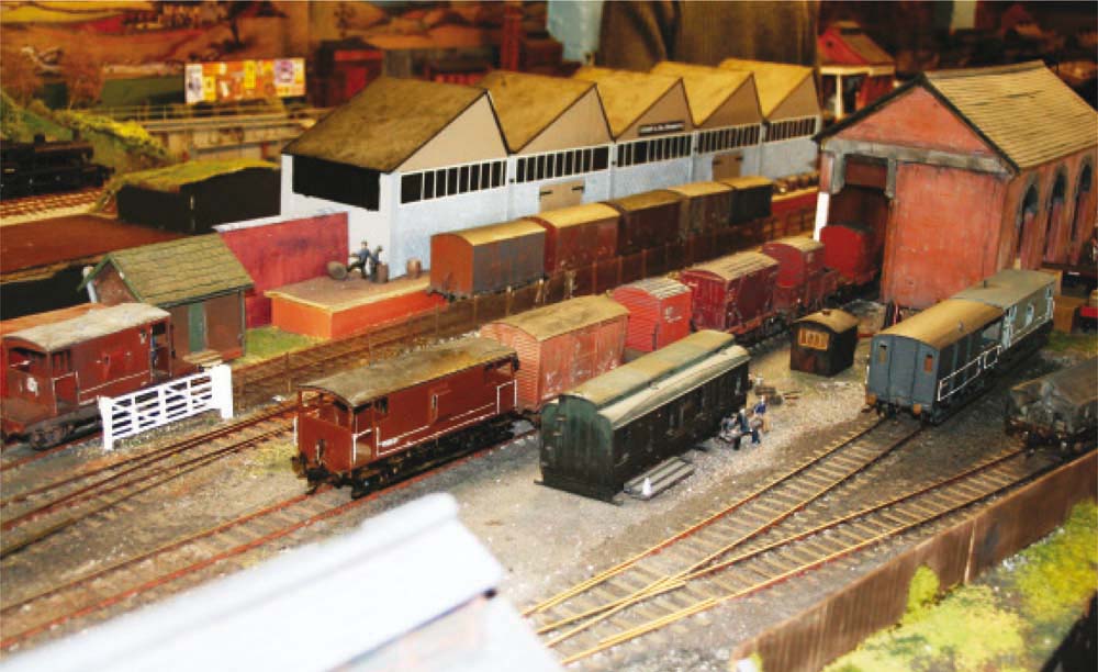 A busy goods yard is depicted in this photograph of Wychnor-on Trent Photo - photo 7