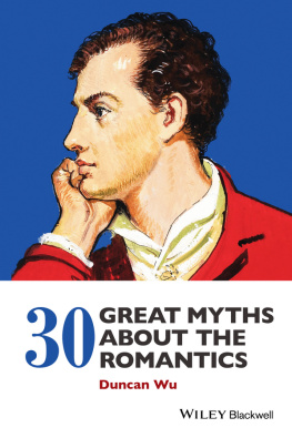 Wu 30 Great Myths about the Romantics
