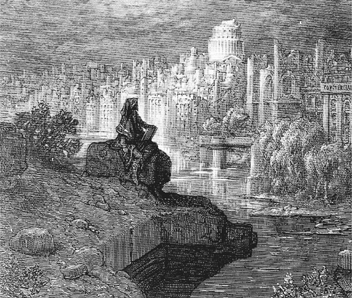 The New Zealander by Gustave Dor from London 1873 When we contemplate ruins - photo 3