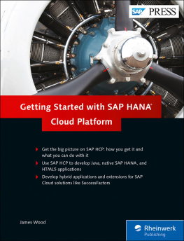 Wood Getting Started with SAP HANA Cloud Platform