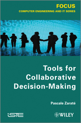 Zaraté - Tools for Collaborative Decision-Making