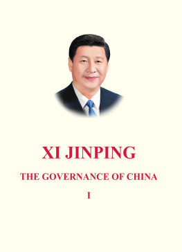 Window to China. XI JINPING: THE GOVERNANCE OF CHINA (I)