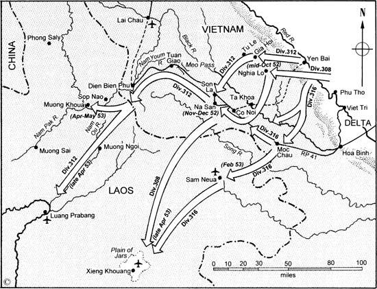 Viet Minh operations in the High Region winter 1952 and spring 1953 Main - photo 7