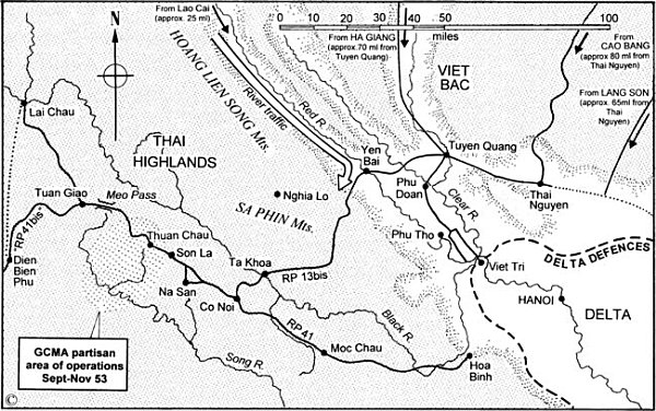 Main Viet Minh supply routes winter 1953 and spring 1954 Northern Laos - photo 8