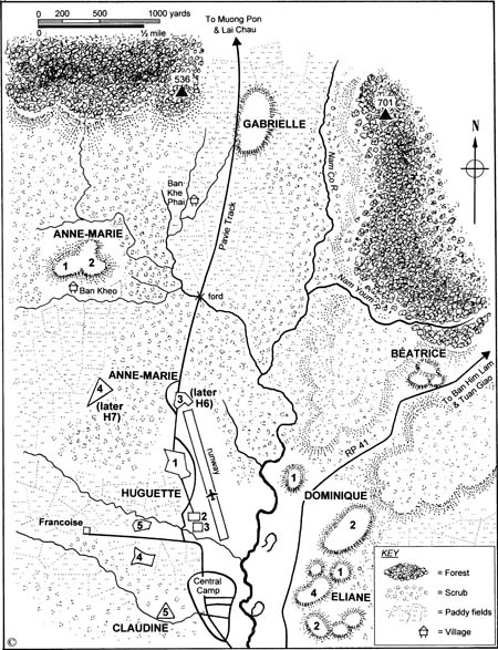 The northern defended locations Anne-Marie Gabrielle and Batrice as in mid - photo 13