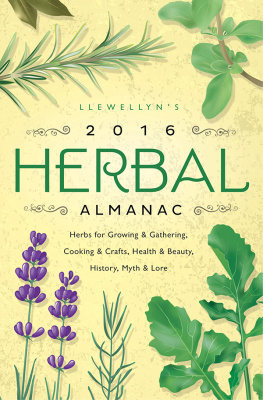 Wolf Diana Rainbow - Llewellyns 2016 Herbal Almanac