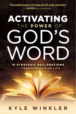 Winkler - Activating the Power of Gods Word