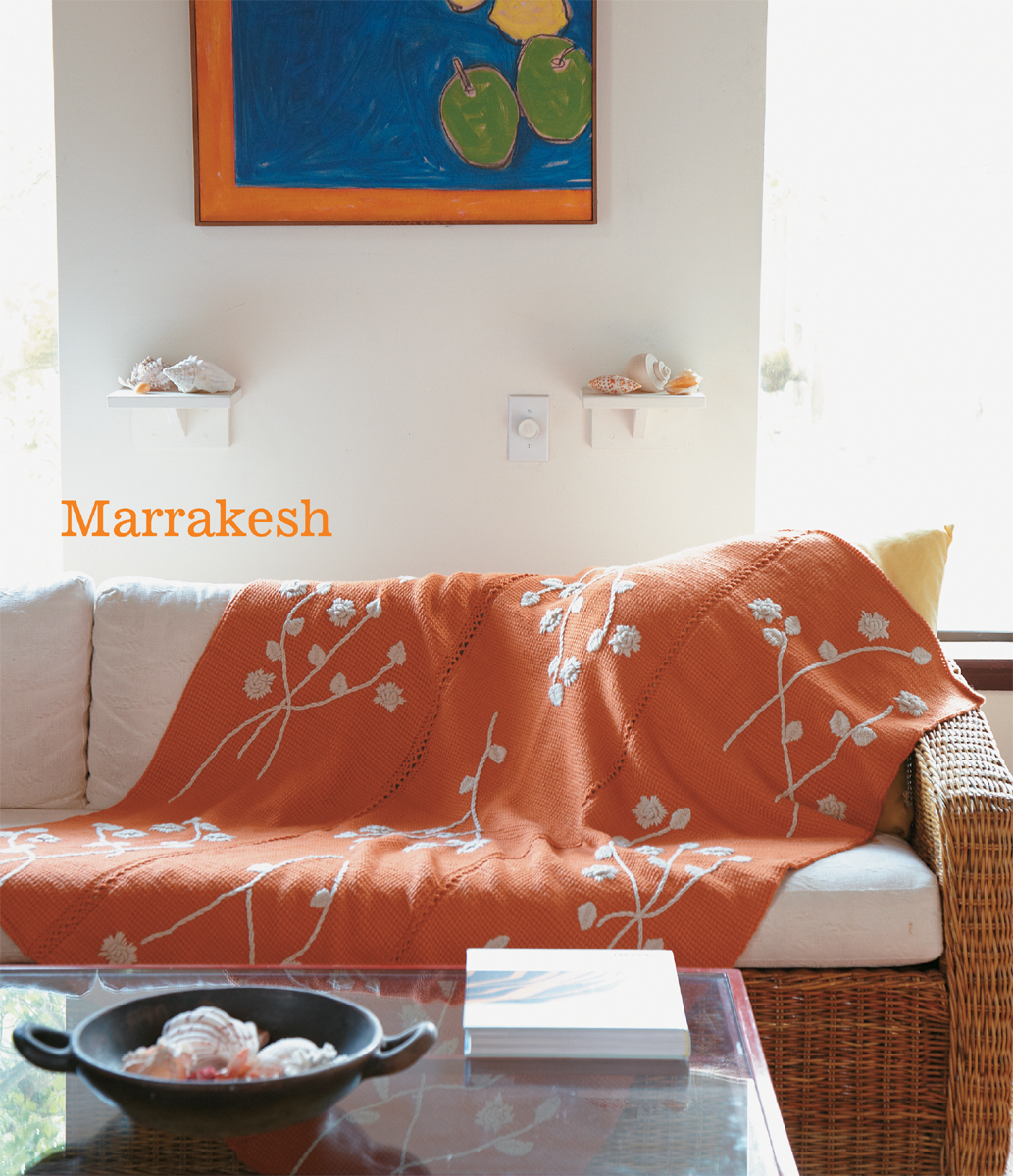 Named for the Moroccan city of Marrakesh this coverlet reflects the citys - photo 5