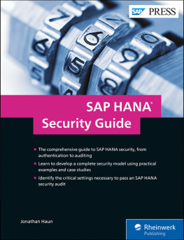 Haun SAP HANA Security